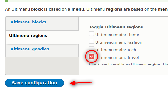 Ultimenu:main Travel