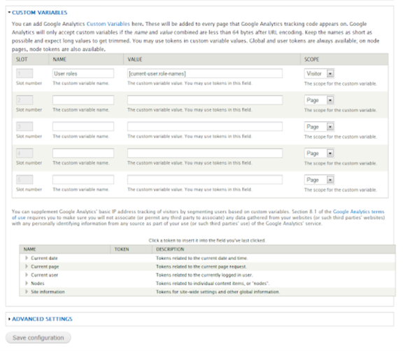 GA4 setup with drupal